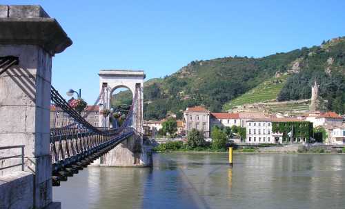 The Rhône at Tournon
